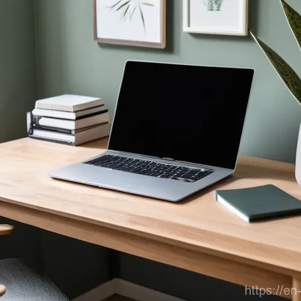 컬러테라피와 환경 디자인의 조화 - **Prompt:** A cozy and inviting home office bathed in soft, natural morning light. The walls are pai...